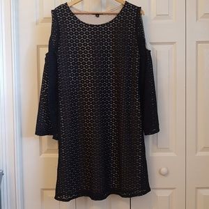 Dress open shoulder